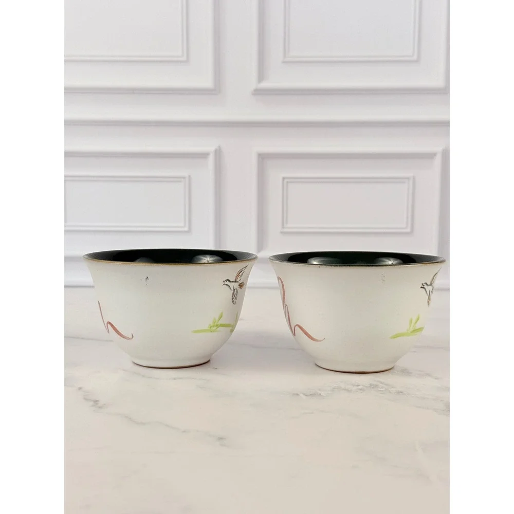 VTG PAIR (2) 1960s Denby England 